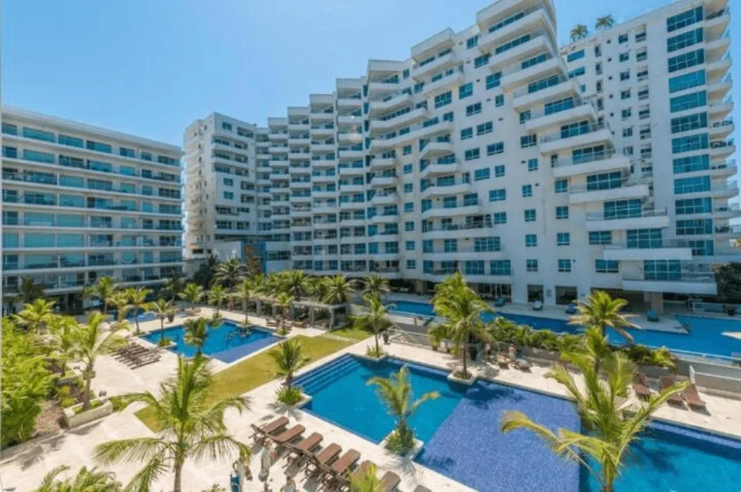 Apartamento Condominio Frente Al Mar Con Acceso Directo A La Playa Morros Epic. Cartagena